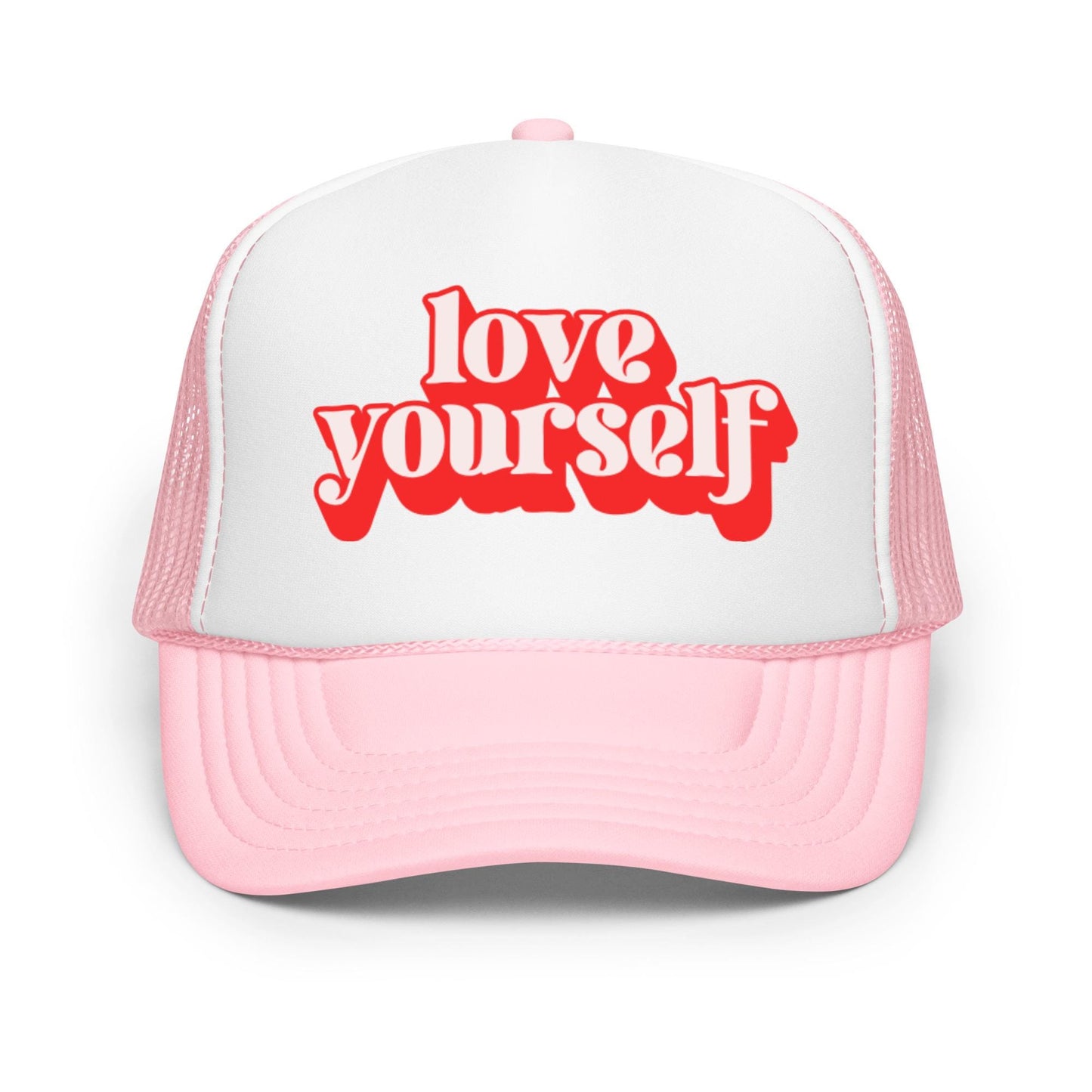 Love Yourself Trucker Hat- Mental Health Awareness Snapback Hat- Empowerment Gift