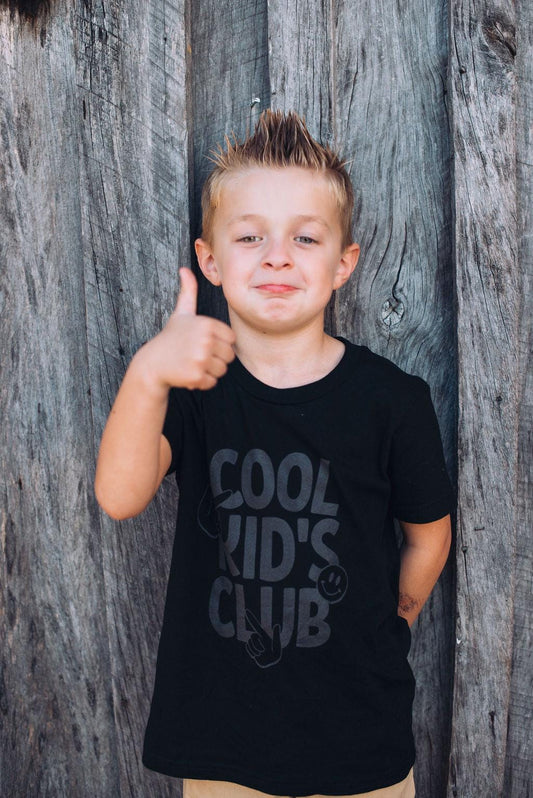 Kid's Graphic Tee - Cool Kid's Club Shirt - Trendy Kids T-shirt - Matching Mom and Kid Outfit - Cute Toddler & Youth T-shirt