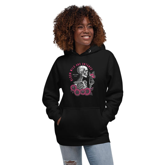 Bloom Wild Graphic Hoodie: Inspirational Unisex Sweatshirt