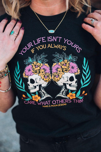 Sassy Graphic Tee: Confidence Quote Bella Canvas T-Shirt