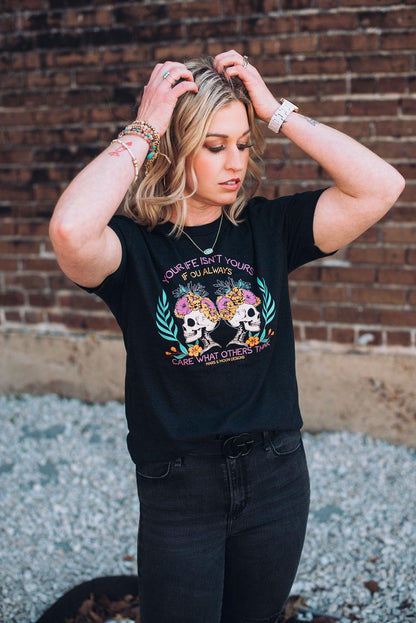 Sassy Graphic Tee: Confidence Quote Bella Canvas T-Shirt