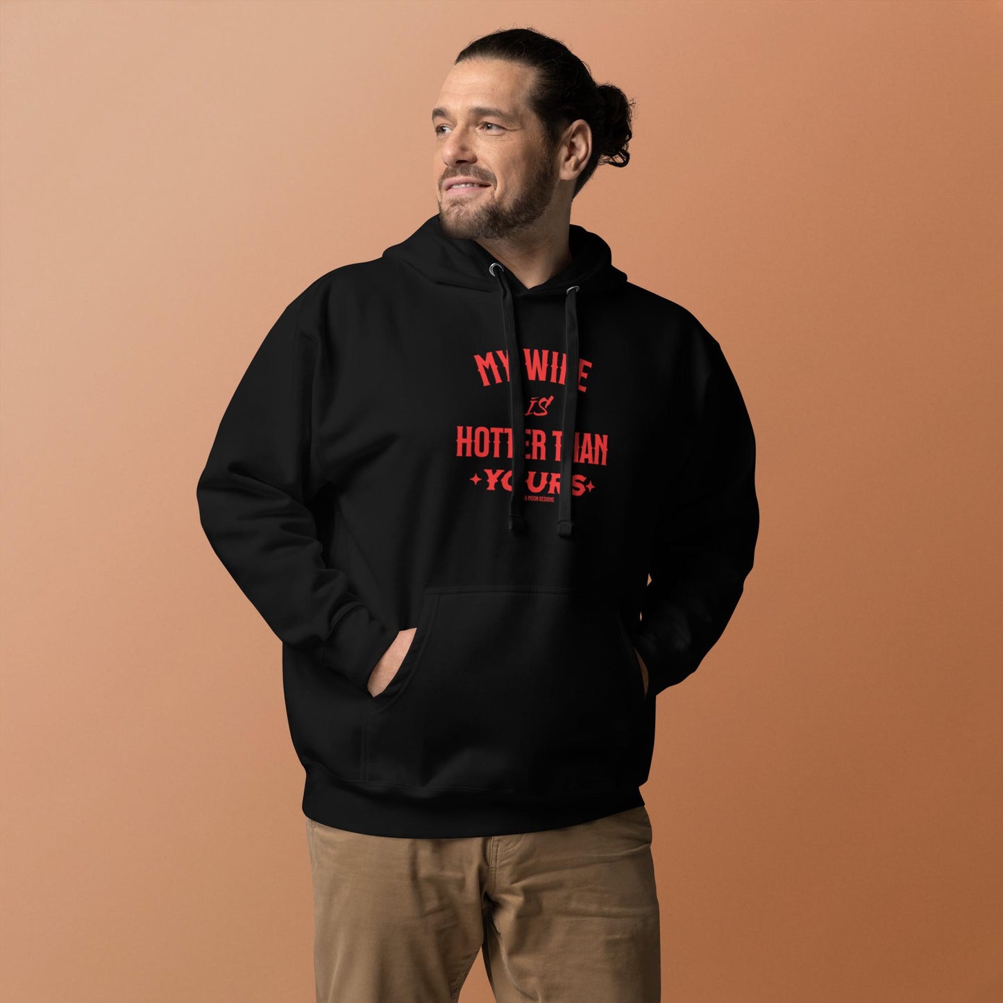 My Wife is Hotter Than Yours Hoodie - Funny Couples Sweatshirt