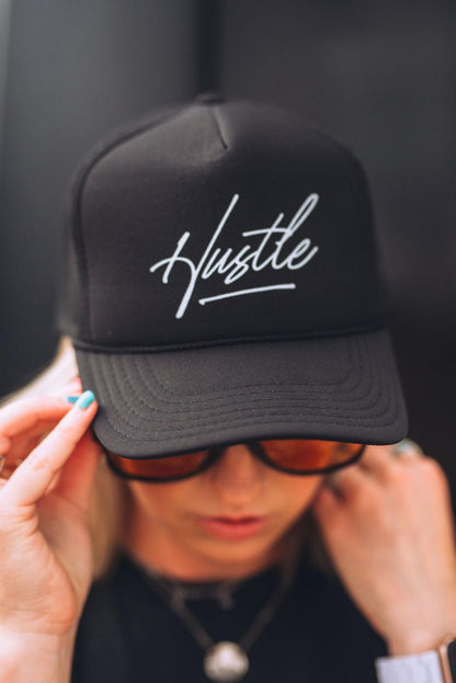 Hustle Trucker Hat: Bold Entrepreneur Snapback Cap
