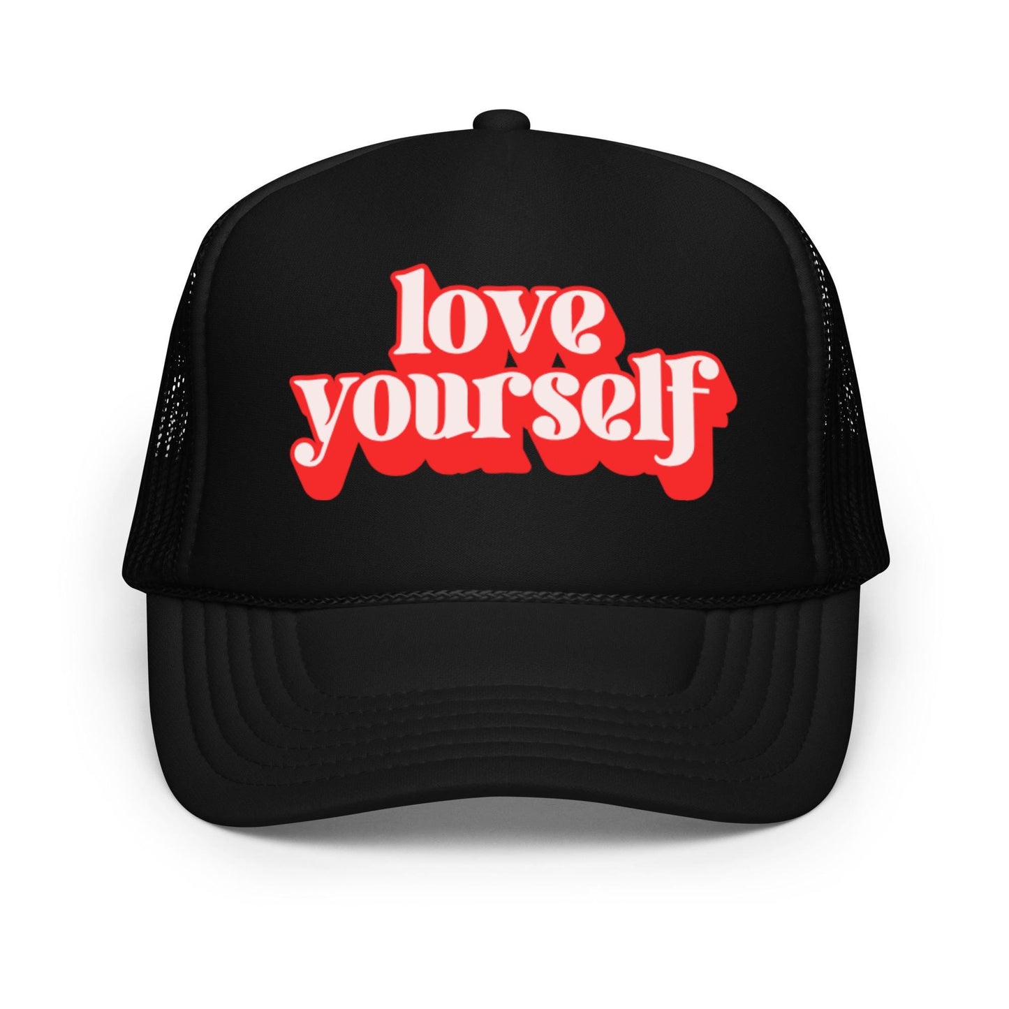 Love Yourself Trucker Hat- Mental Health Awareness Snapback Hat- Empowerment Gift