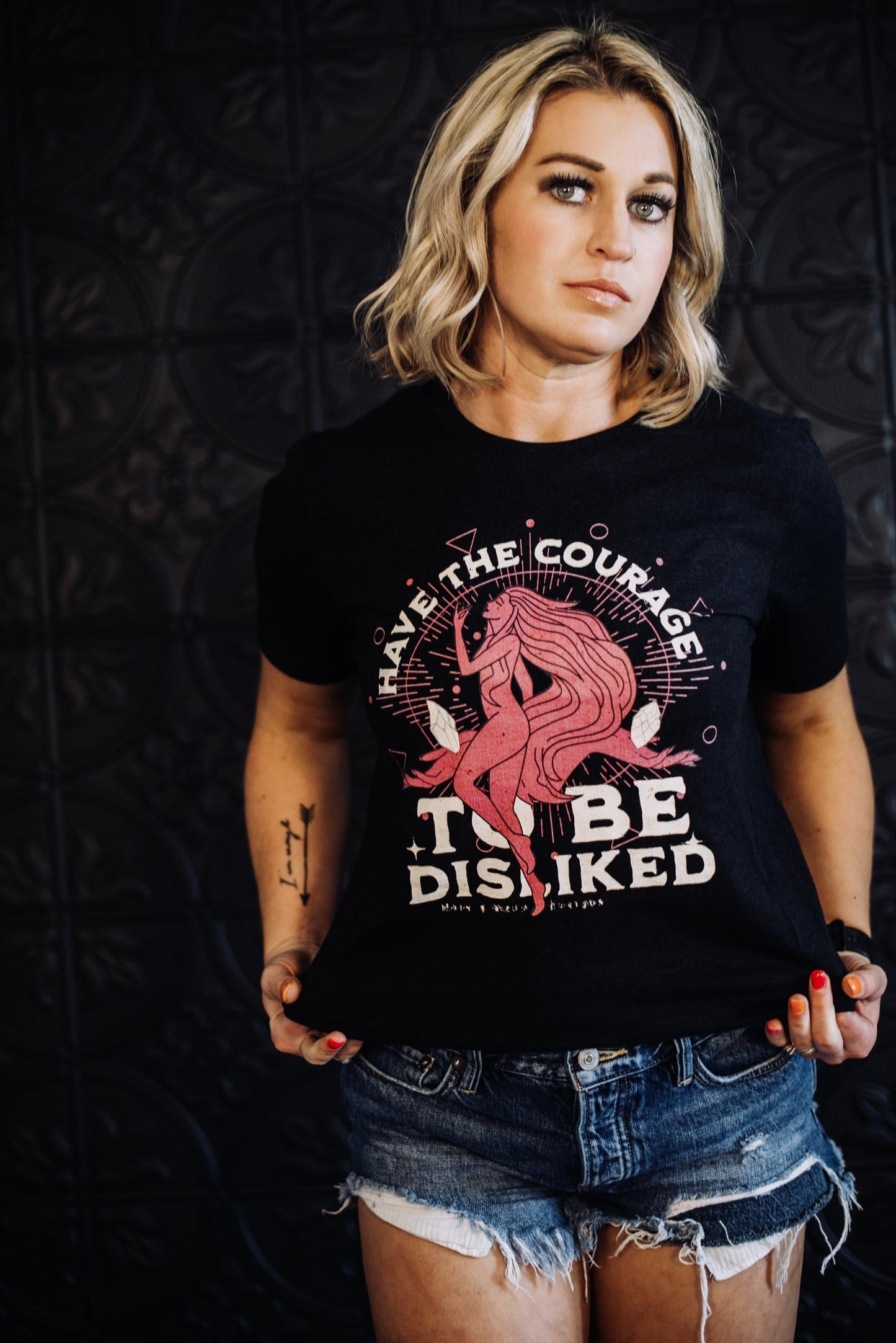 Courage to Be Disliked T-Shirt: Empowering Women's Graphic Tee
