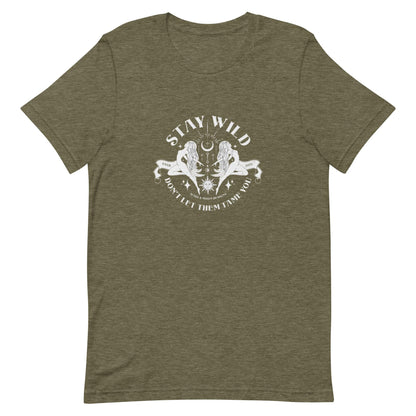 Witchy Boho Goddess T-Shirt: Stay Wild Graphic Tee