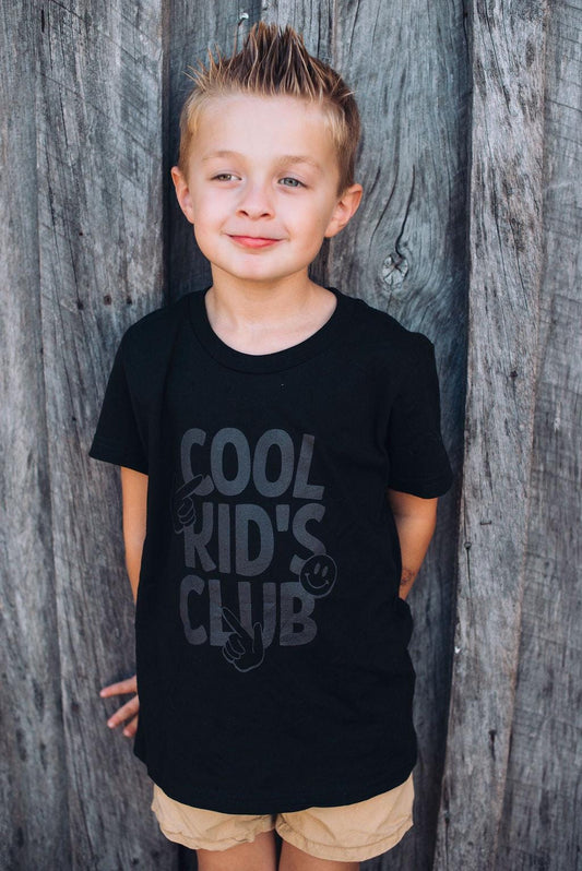 Kid's Graphic Tee - Cool Kid's Club Shirt - Trendy Kids T-shirt - Matching Mom and Kid Outfit - Cute Toddler & Youth T-shirt