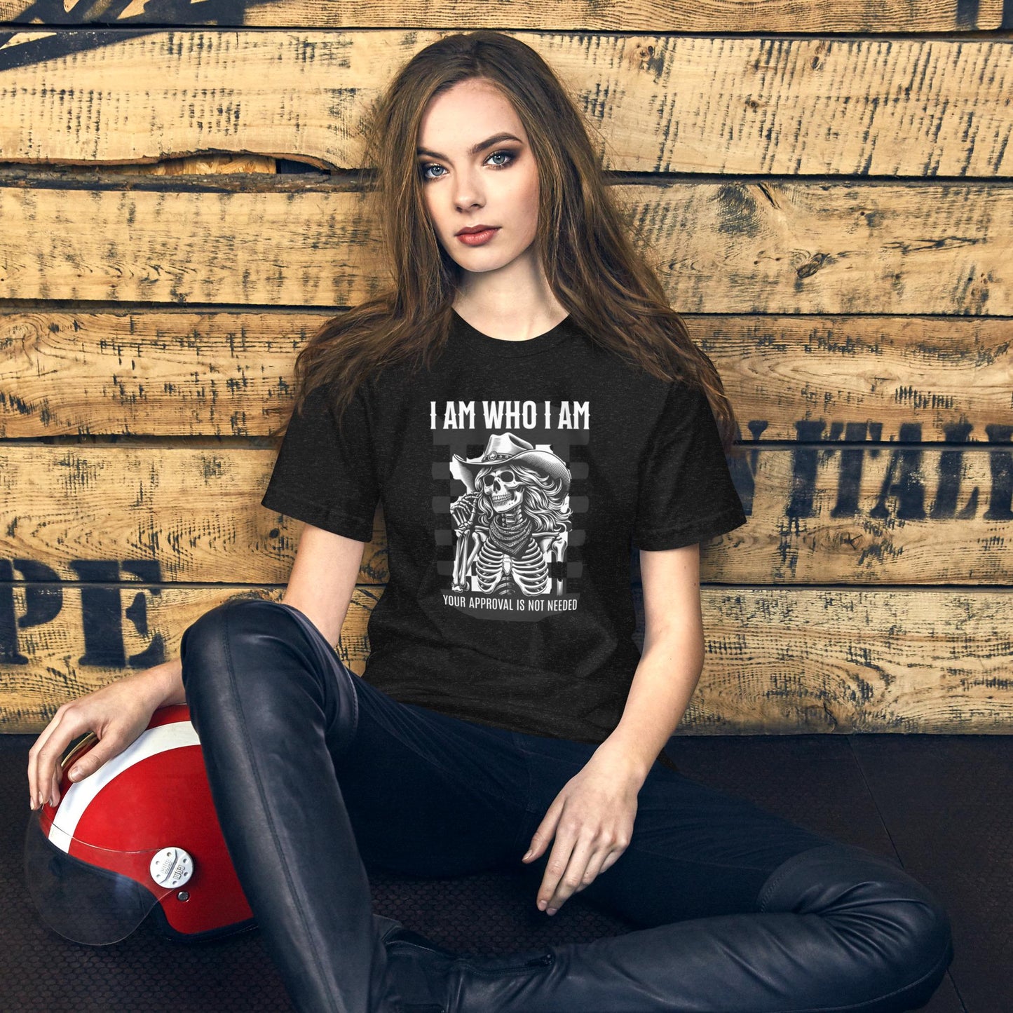 I am Who I am Shirt - Sassy Graphic Tee for Women - Bella Canvas T-shirt - Confident Feminist Quote Tee