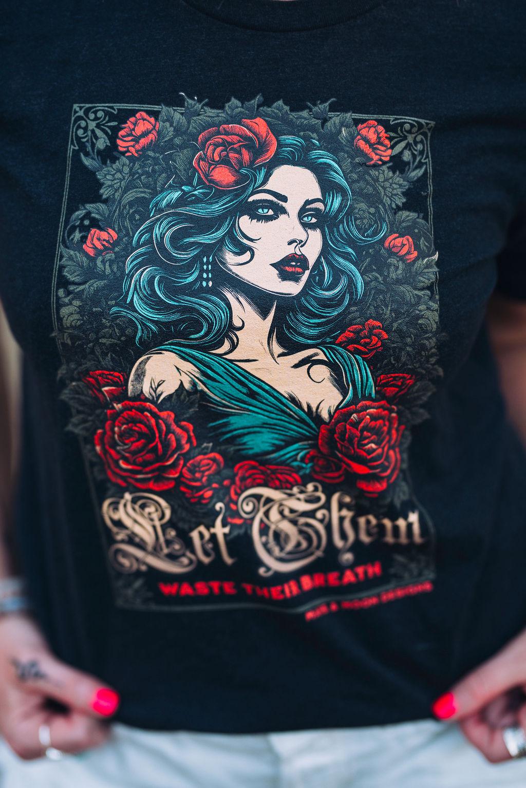 Let Them Graphic Tee: Feminist Bella Canvas T-Shirt