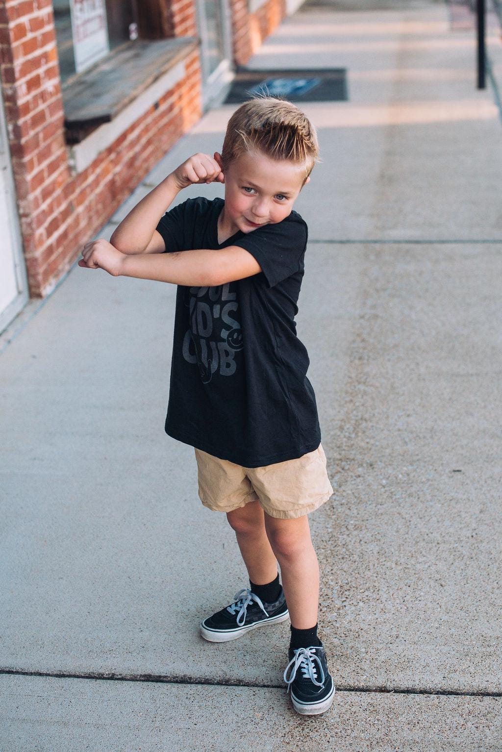 Kid's Graphic Tee - Cool Kid's Club Shirt - Trendy Kids T-shirt - Matching Mom and Kid Outfit - Cute Toddler & Youth T-shirt