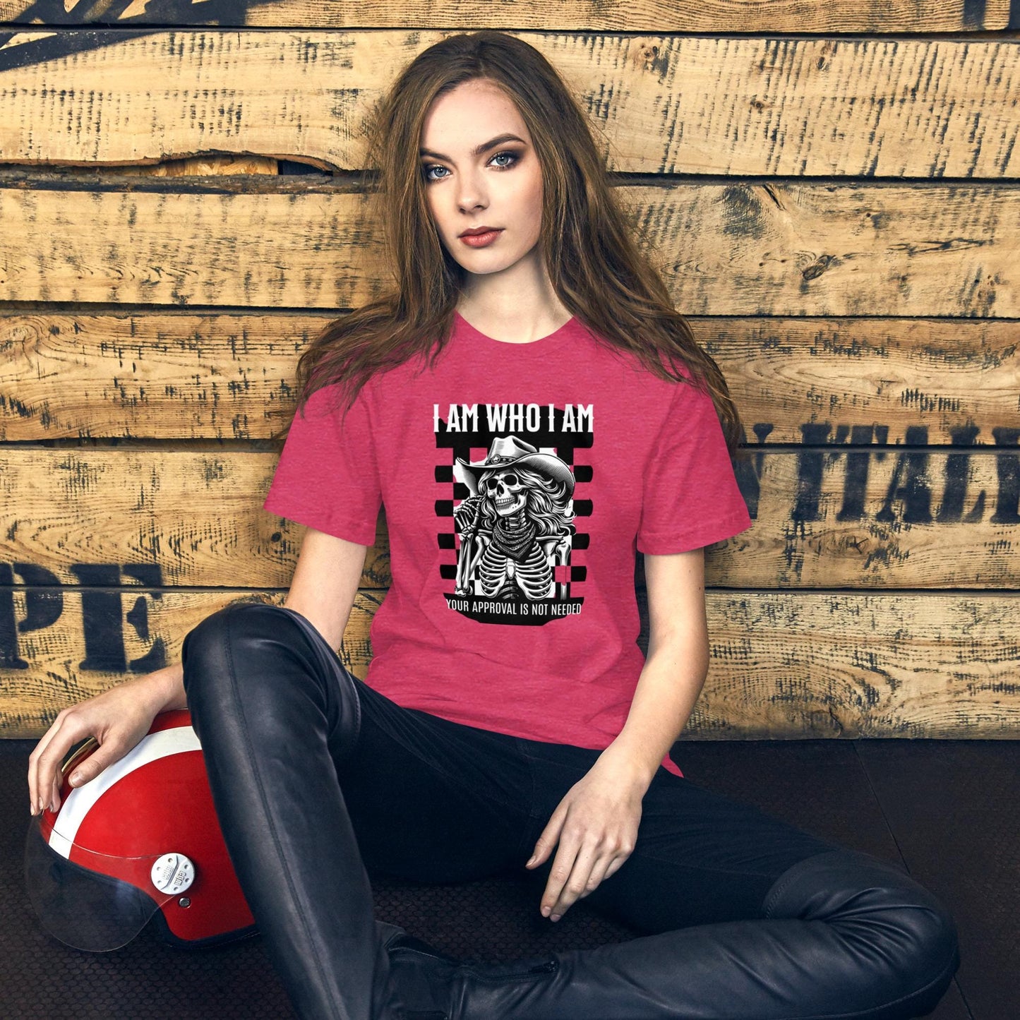 I am Who I am Shirt - Sassy Graphic Tee for Women - Bella Canvas T-shirt - Confident Feminist Quote Tee