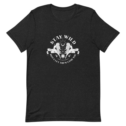 Witchy Boho Goddess T-Shirt: Stay Wild Graphic Tee