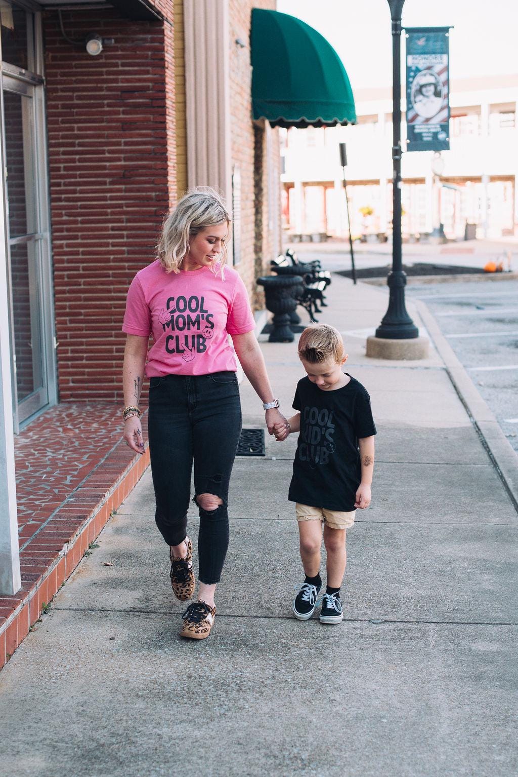 Kid's Graphic Tee - Cool Kid's Club Shirt - Trendy Kids T-shirt - Matching Mom and Kid Outfit - Cute Toddler & Youth T-shirt