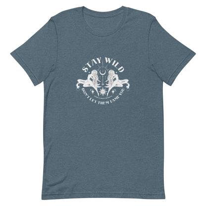 Witchy Boho Goddess T-Shirt: Stay Wild Graphic Tee