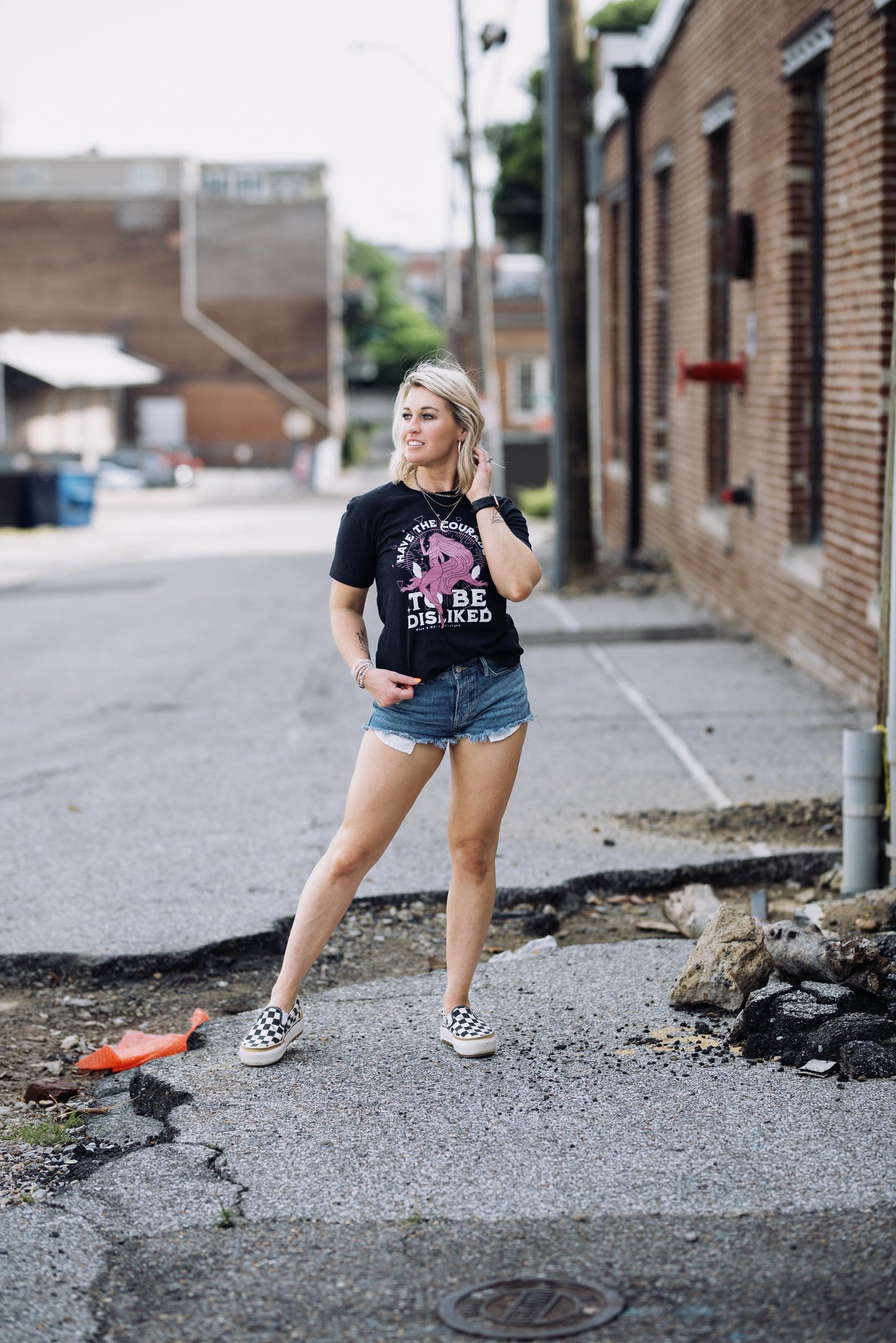 Courage to Be Disliked T-Shirt: Empowering Women's Graphic Tee